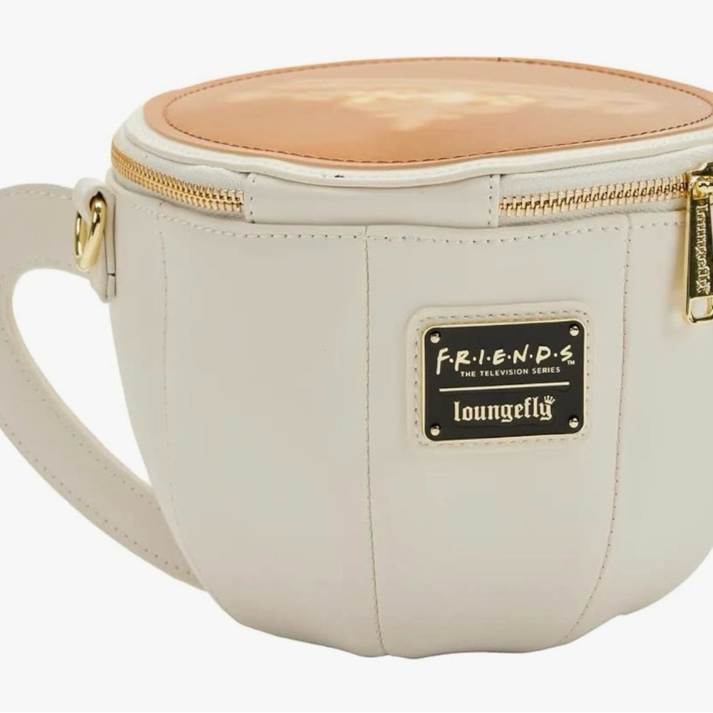 Loungefly Friends Central Perk Mug Crossbody Bag - Picture 2 of 5